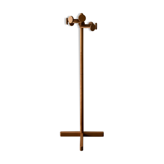 Vintage standing coat rack by Hank Loewenstein – 1970s