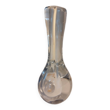 Single flower crystal vase