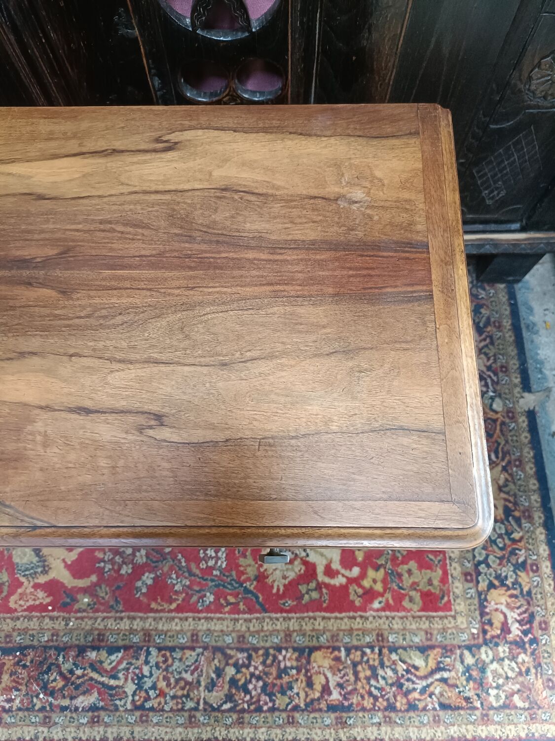 Commode Art-déco années 40, placage noyer