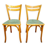 Paire de chaises bistrot Baumann