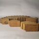 Vintage Wooden Puzzle Hedgehog Toy Decoration