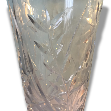 Grand en vase en cristal
