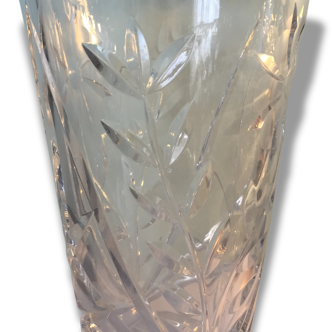 Grand en vase en cristal