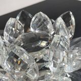 Crystal Flower Paperweight Sculpture