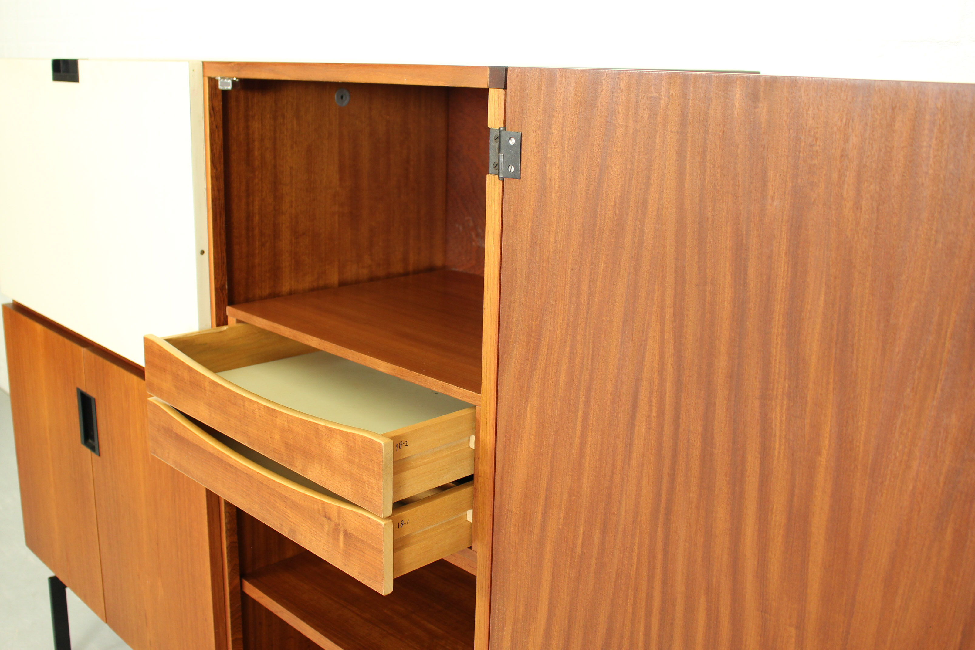 CU01 teak cabinet by Cees Braakman for Pastoe, 1958