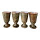 Mazagran terracotta cups