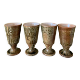 Tasses mazagran terre cuite