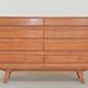 Commode U 453 bois par Jiri Jiroutek pour Interier Praha 1960