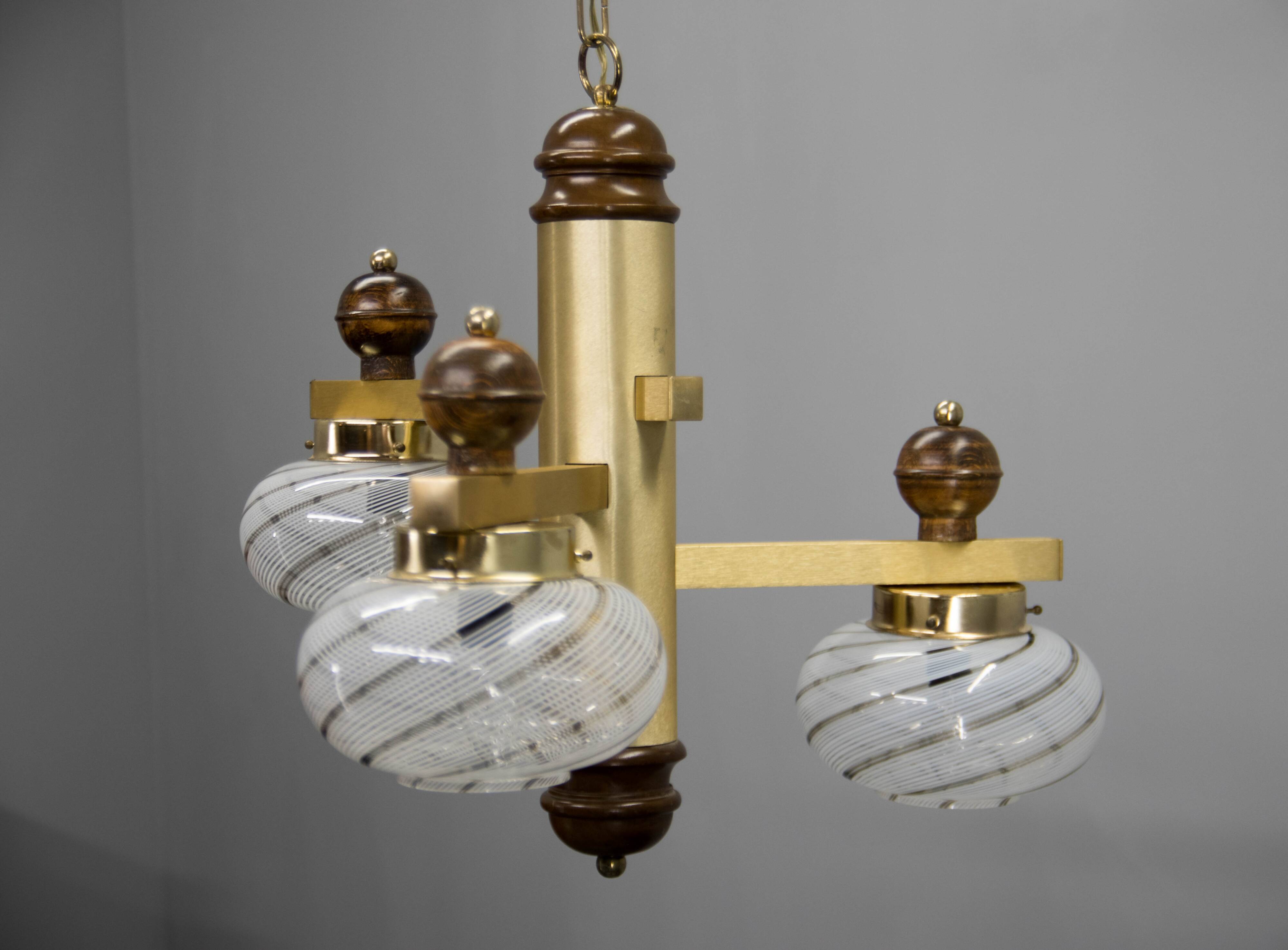 Mid-Century Italian Chandelier, Italy, 1970s