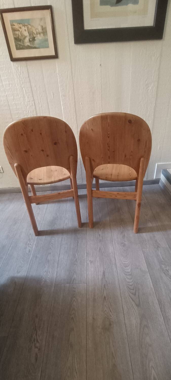 Pair of Rainer Daumiller chairs