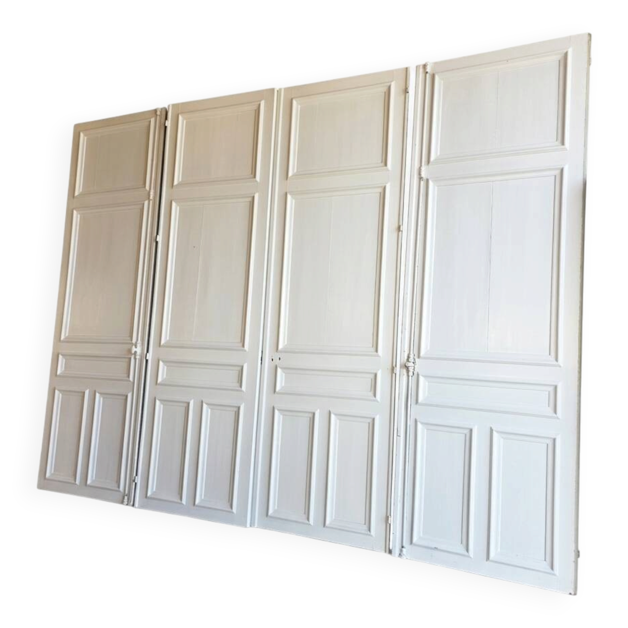 4 partition doors, 19th century.