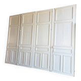 4 partition doors, 19th century.