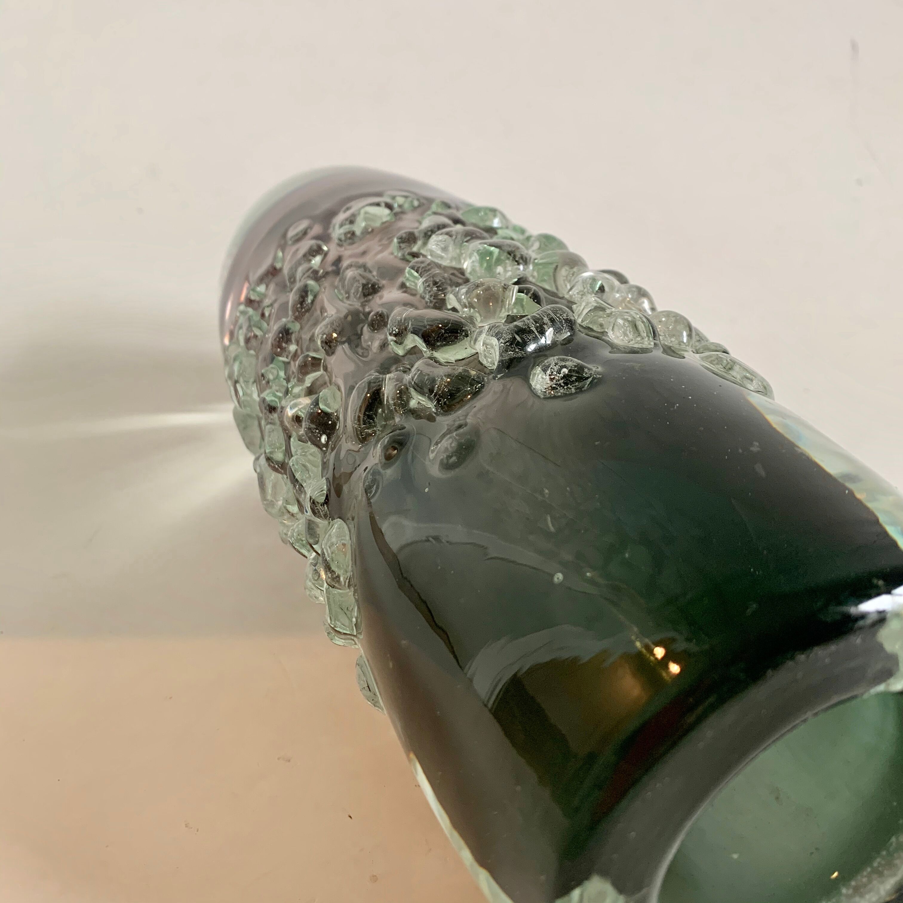 Sculptural  Glass Vase, 1970s