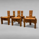 6 chairs by Erwin Egel for Dieter Güllert