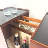 Bar extensible danois en teck 1960