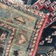 Old caucasian rug shirawan 19th handmade 105x148 cm