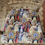 Golden Catholic armchair