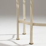Console table with marble top, 1940s