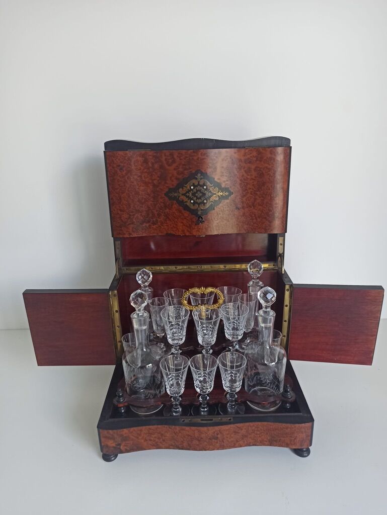 Napoleon III liquor cabinet