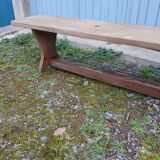 Antique farm bench