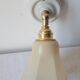 Art Deco wall lamp in porcelain and opaline