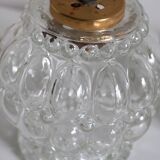 Vintage glass bubble pendant lamp