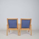 Set of Danish seats designed by Finn Østergaard for Kvist Møbler, 1970s