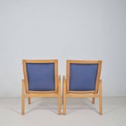 Set of Danish seats designed by Finn Østergaard for Kvist Møbler, 1970s
