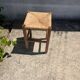 Straw stool