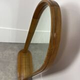 Mirror with wooden frame, ogive shape, 1960s