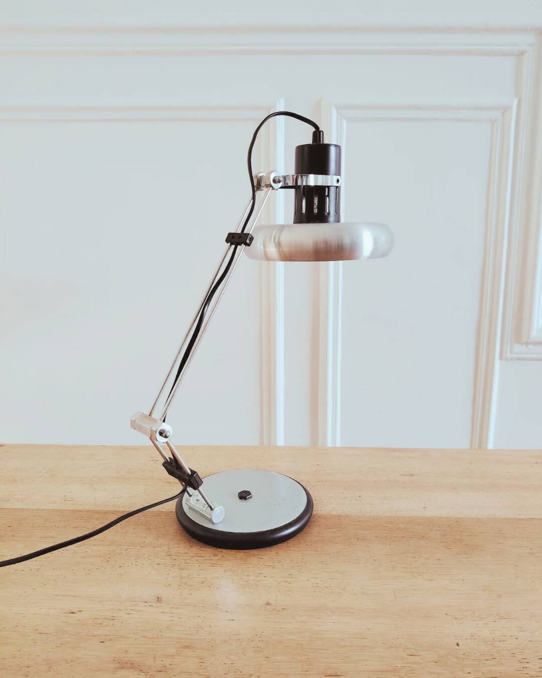 Aluminor desk/architect's lamp, 1970s