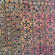 Tapis vintage turkmen afghan 105x152 cm