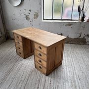 Bureau pin meuble atelier 1950