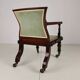 Rare fauteuil ajustable victorien par J. Alderman, Londres
