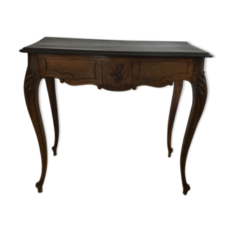 Console fin XIXe avec 2 tiroirs