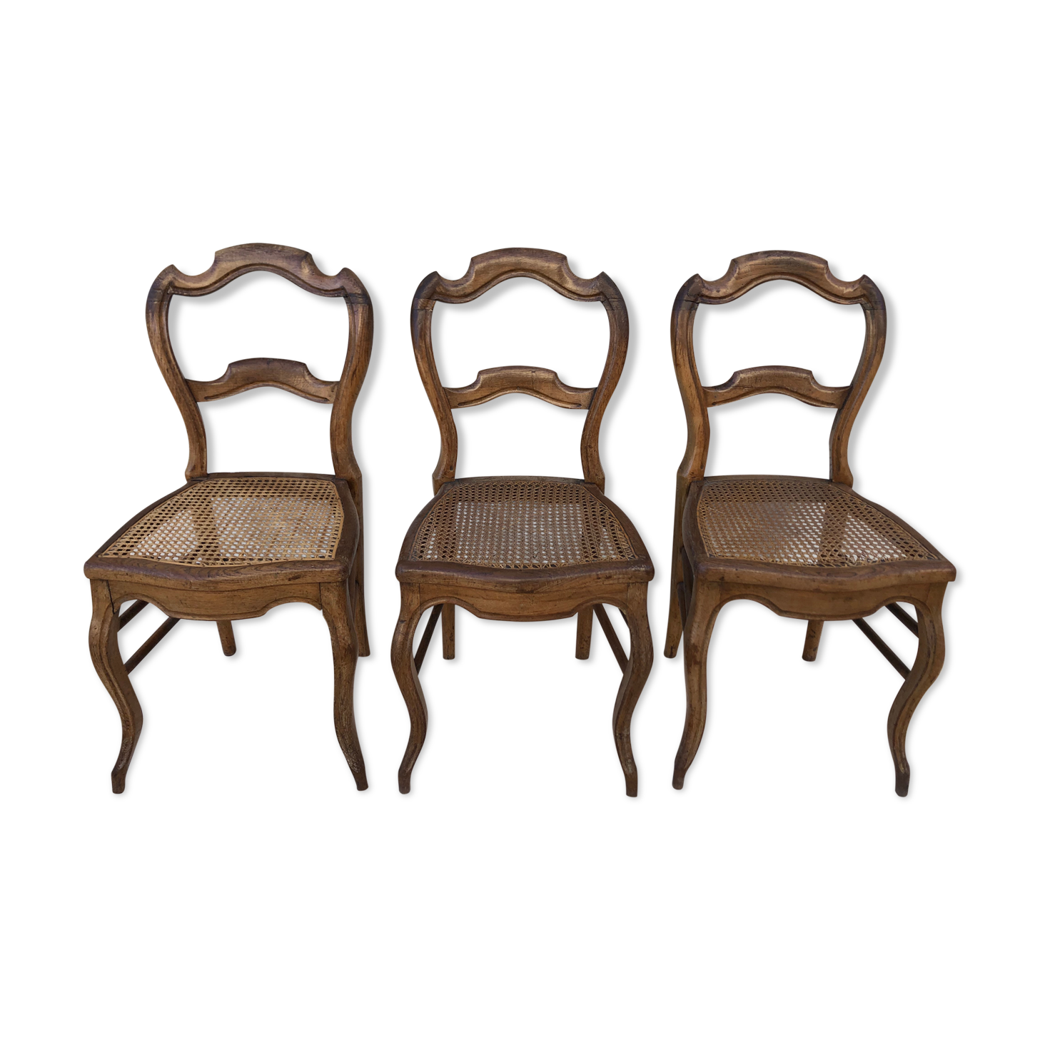 Trio of Louis Philippe chairs