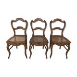 Trio de chaises Louis Philippe
