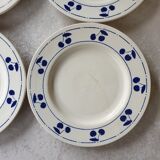 Set of 6 vintage dessert plates