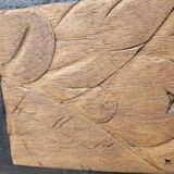 Black and wood art deco sideboard