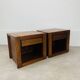 Paire de chevets orme Maison Regain vintage