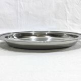 Silver Metal Serving Dish