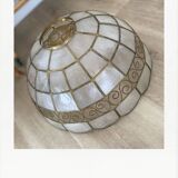 Maxi mother-of-pearl lampshade