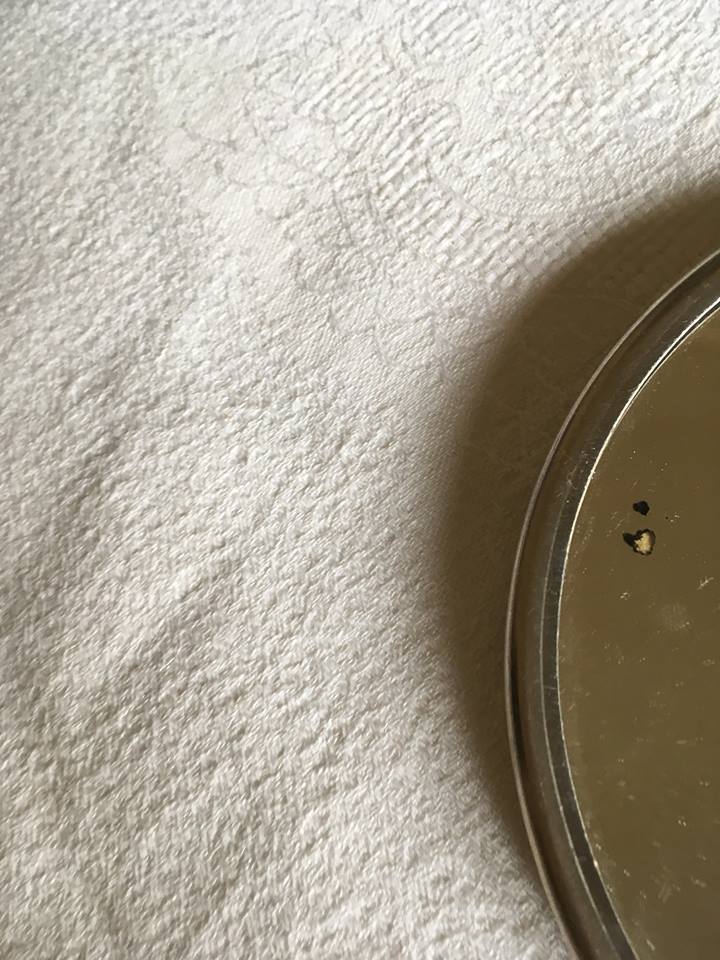 Mirror Barber round 14x14cm