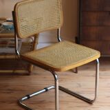 Chaise Cesca vintage, bois clair