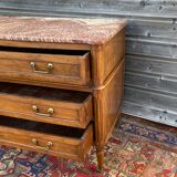 Chest of drawers In Walnut From the 18th century Louis XVII