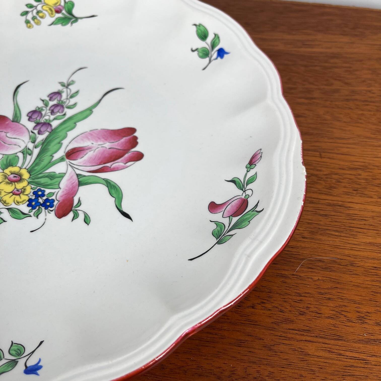 Dish with small handles KG Luneville – Réverbère model