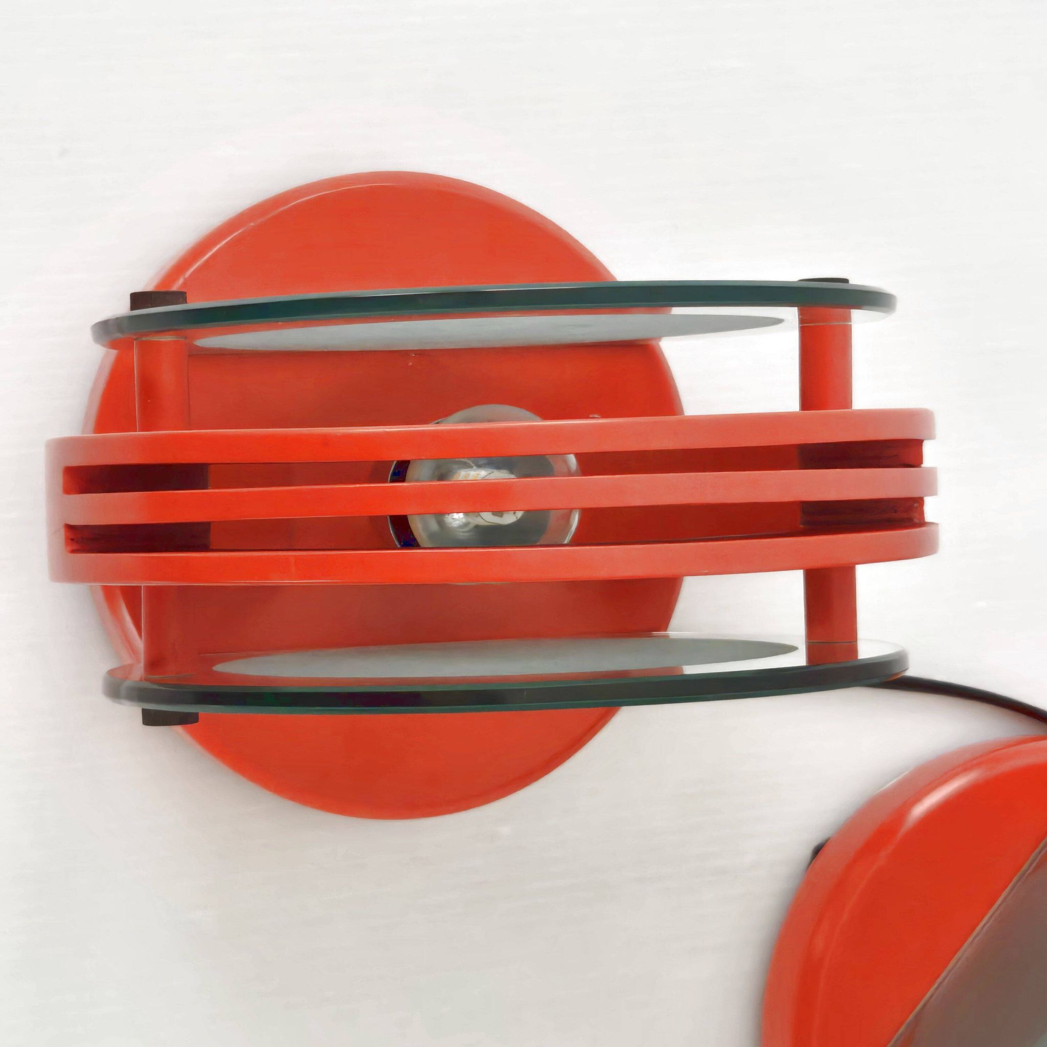 Paire de lampes vintage 1970