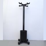 Ettore Sottsass Olivetti black Synthesis coat rack 1973