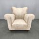 Italian Mid Century Velvet Lounge Armchair, 1950s
