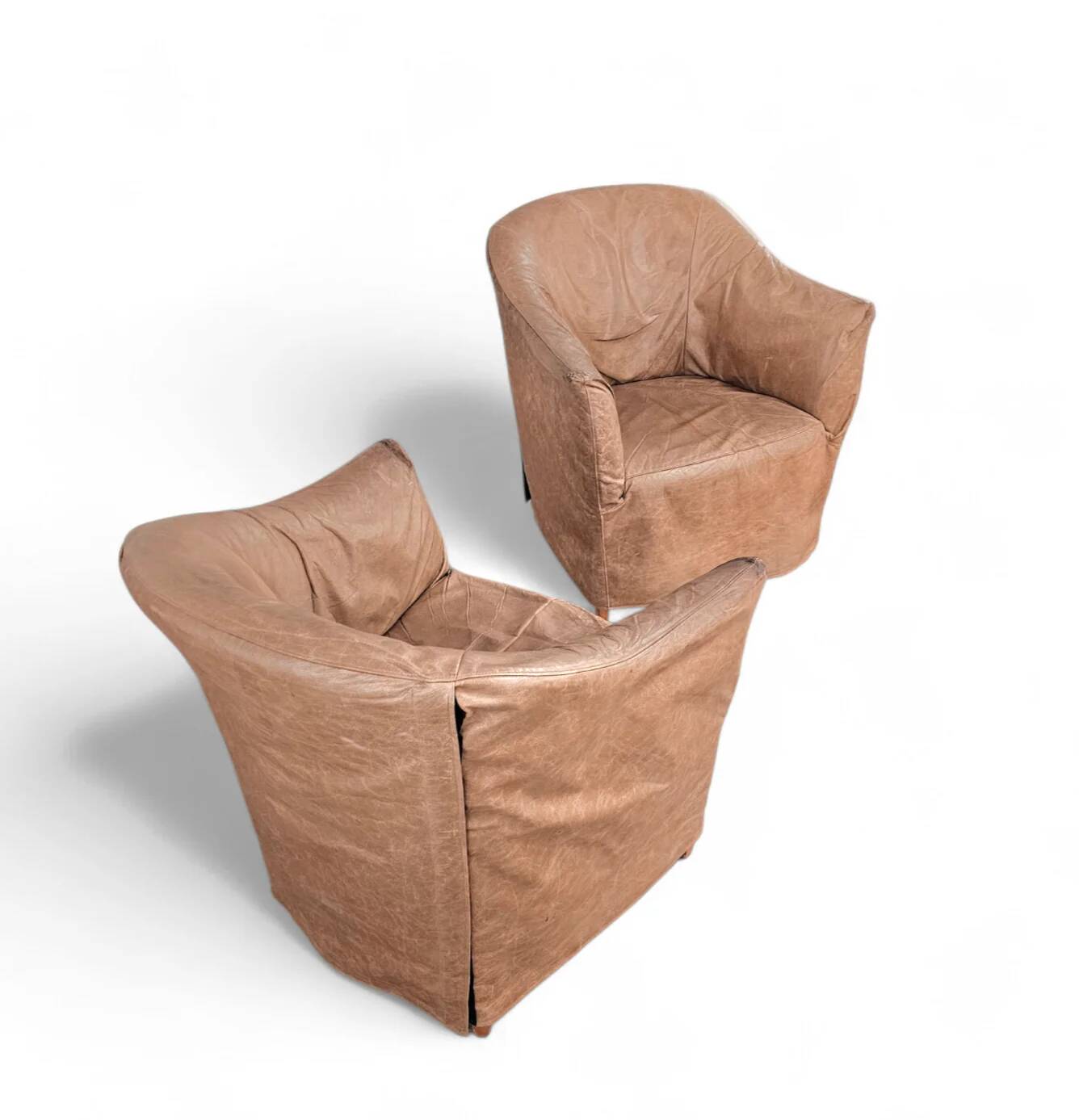 2 x Doralice lounge chair by Antonio Citterio / Paolo Nava / 1980s